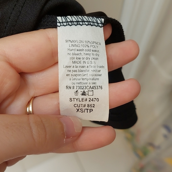 2/$20 Suzy Shier Black Lace Dress - Picture 6 of 6